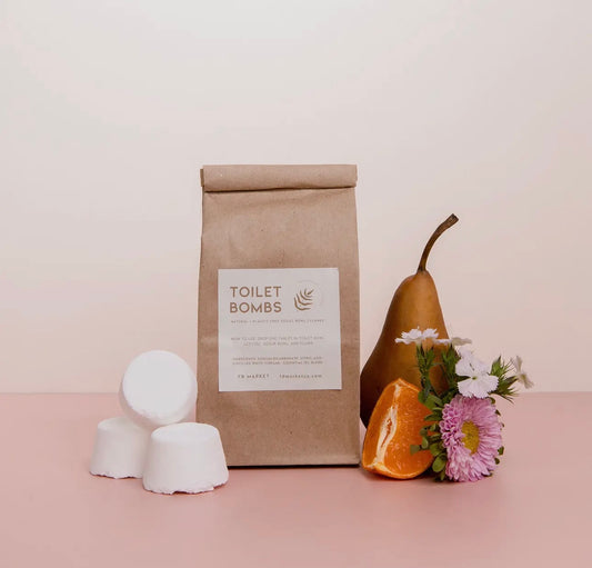 Toilet bombs (natural toilet bowl cleaner)