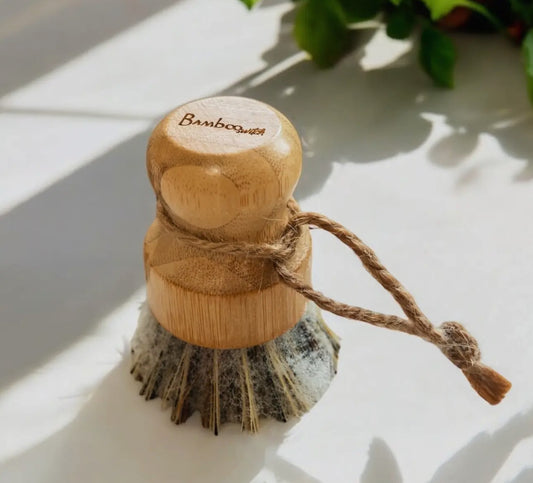 Bamboo Pot Scrubber