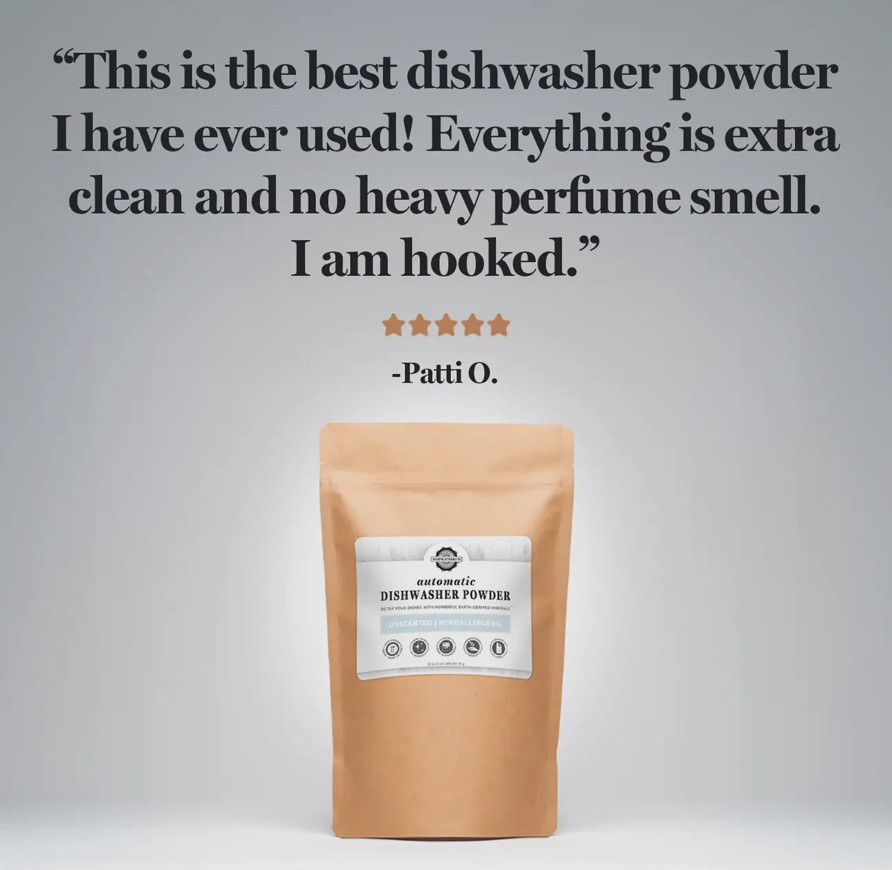 Bulk-Automatic Dishwasher Powder: Non-toxic & Microplastic free