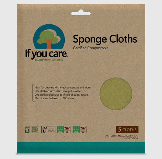 100% Natural Sponge Cloths