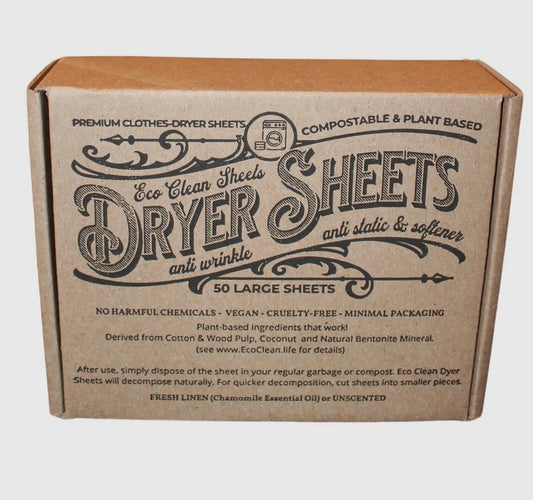 Dryer sheets- plastic free!