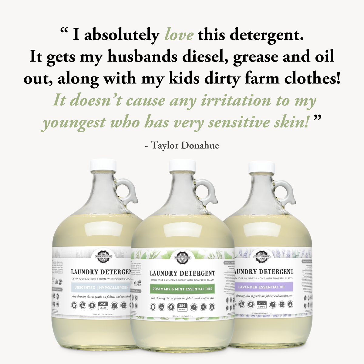 Laundry Detergent - fresh linen