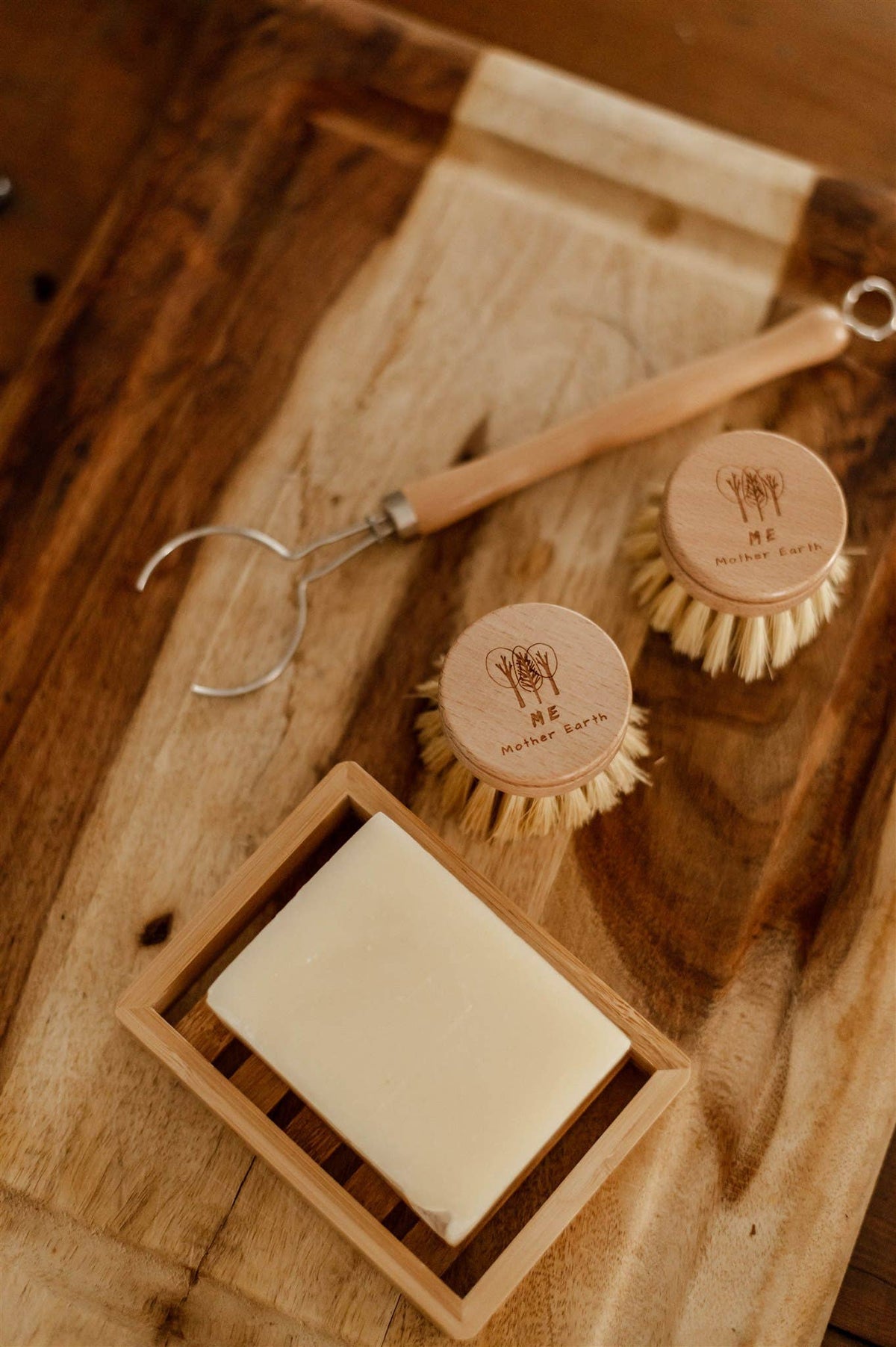 Sisal Kitchen Brush- Refill Head Only
