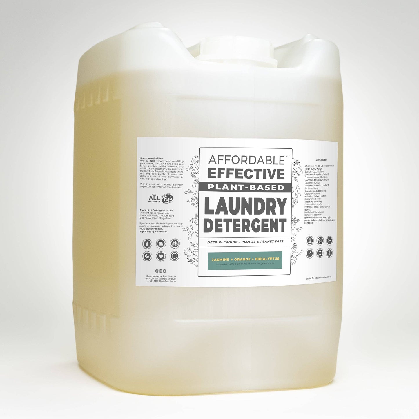 Affordable Effective Plant-Based | Laundry Detergent