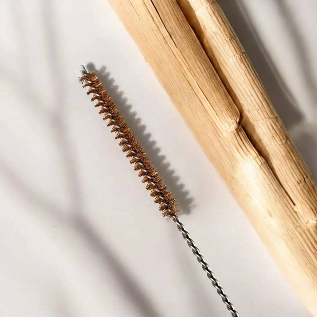 10 Pack - Coconut Fiber Plastic Free Straw Cleaner