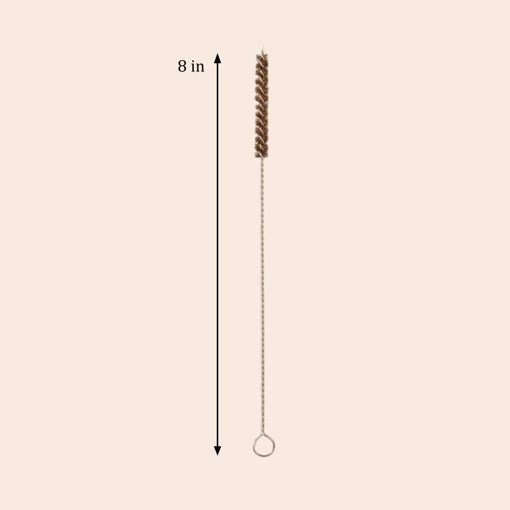 10 Pack - Coconut Fiber Plastic Free Straw Cleaner