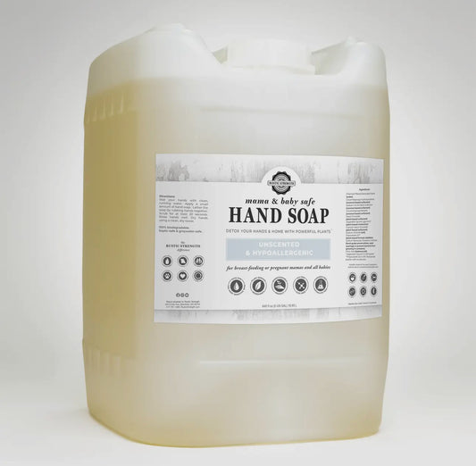 Bulk- Plant Based hand Soap: non-drying, mama and baby safe
