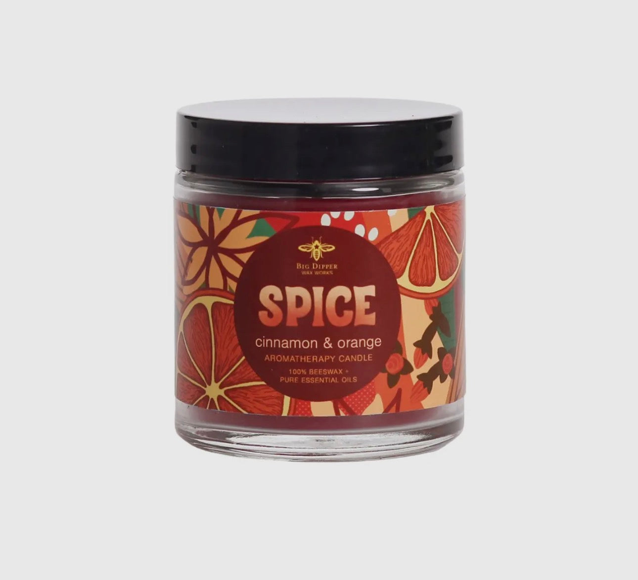 Apothecary Glass Candles- Beeawax Aromatherapy