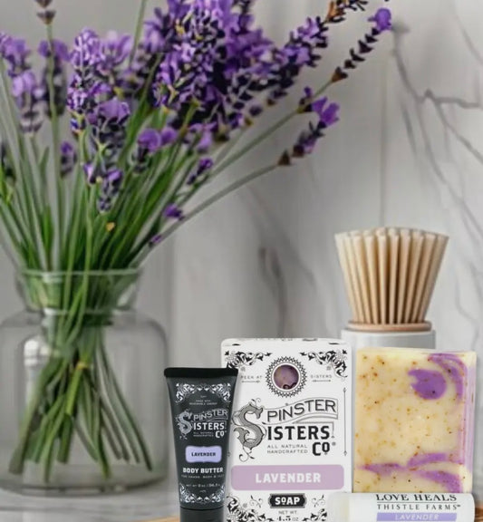 Starter Set: lip balm, bar soap& body butter