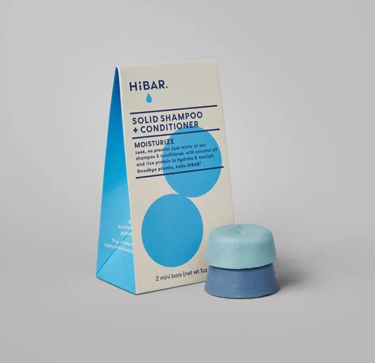 HiBAR Moisturize Shampoo & Conditioner Set