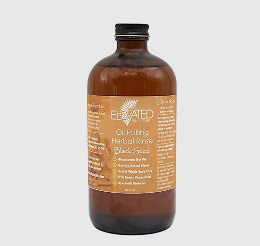 Elevated Oil Pulling Herbal Rinse