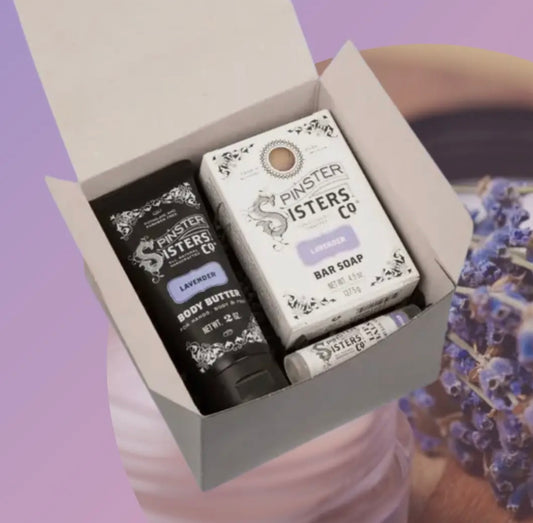 Starter Set: lip balm, bar soap& body butter