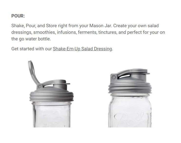 reCAP® Mason Jar Lids Starter Set