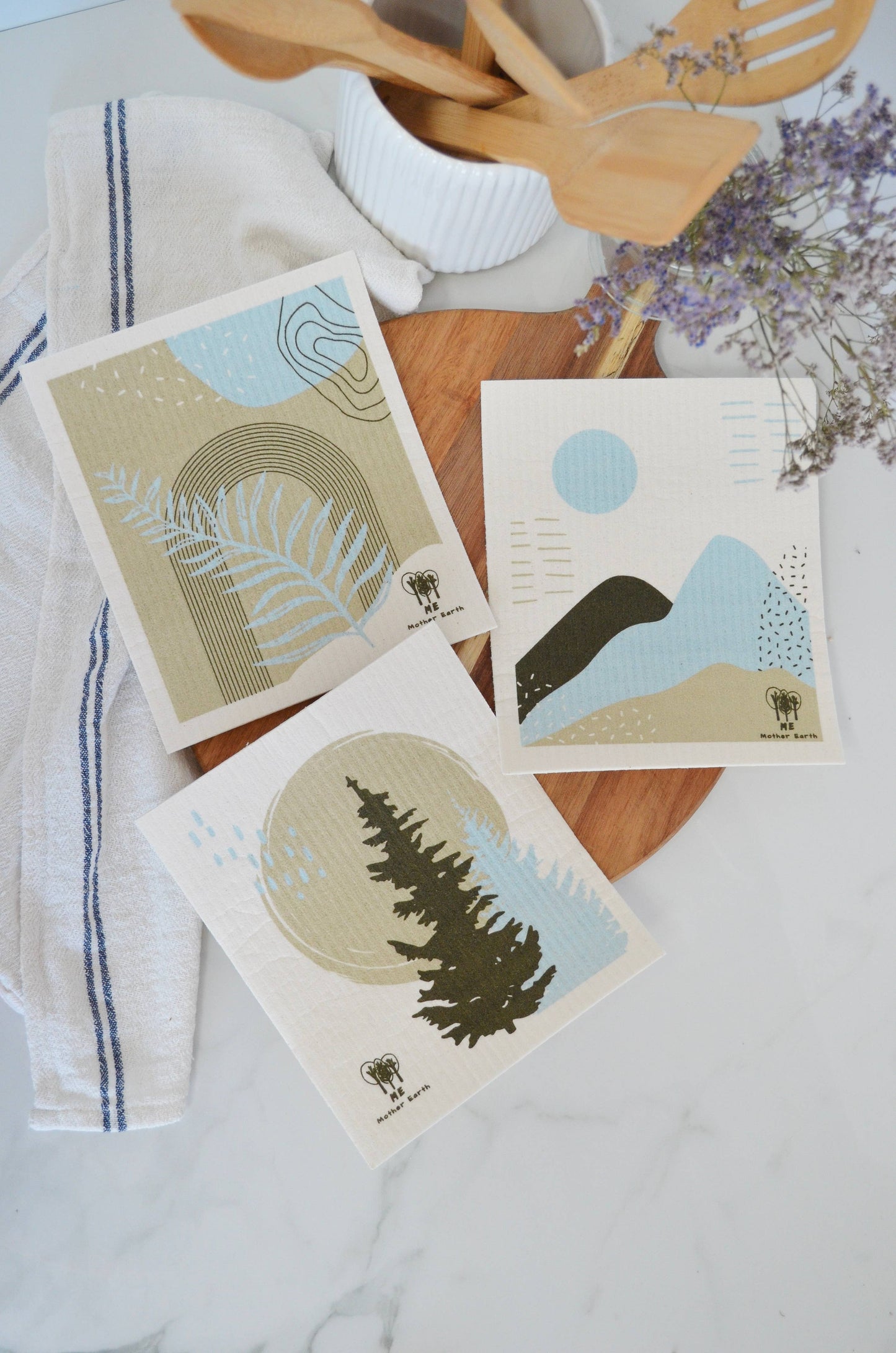 Swedish Dishcloths: 3-pack | Made in Sweden