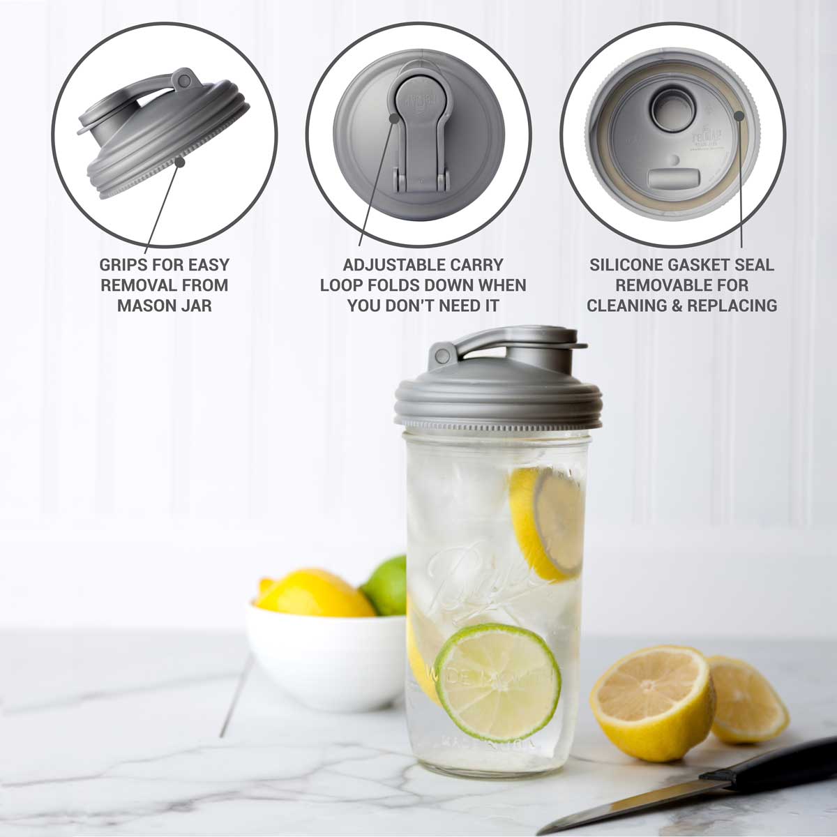 reCAP® Mason Jar Lids Starter Set