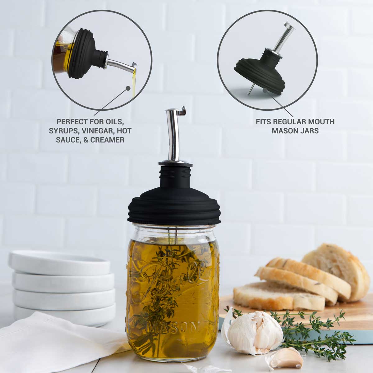 reCAP® Mason Jar Lids Starter Set