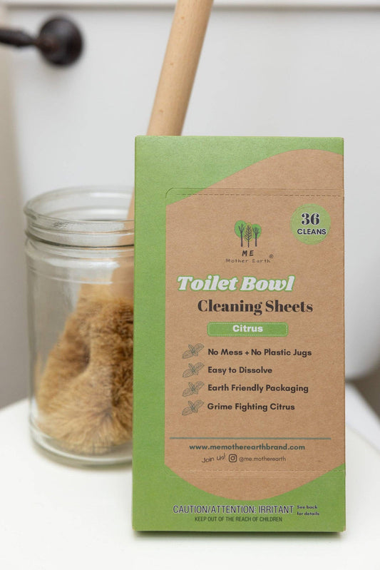 Toilet Bowl Cleaning Sheets: Citrus