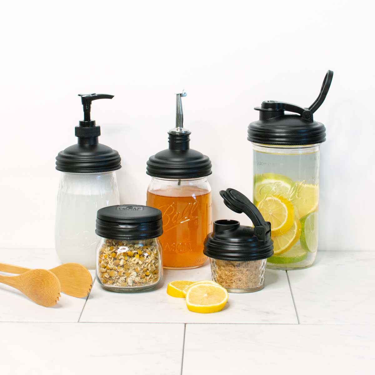 reCAP® Mason Jar Lids Starter Set