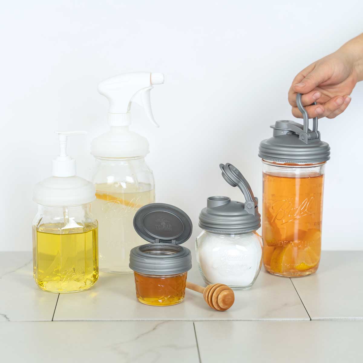 reCAP® Mason Jar Lids Starter Set